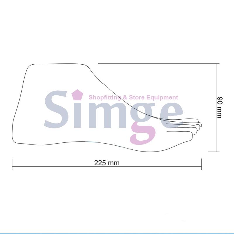 Stocking Display Mannequin, Skin Color