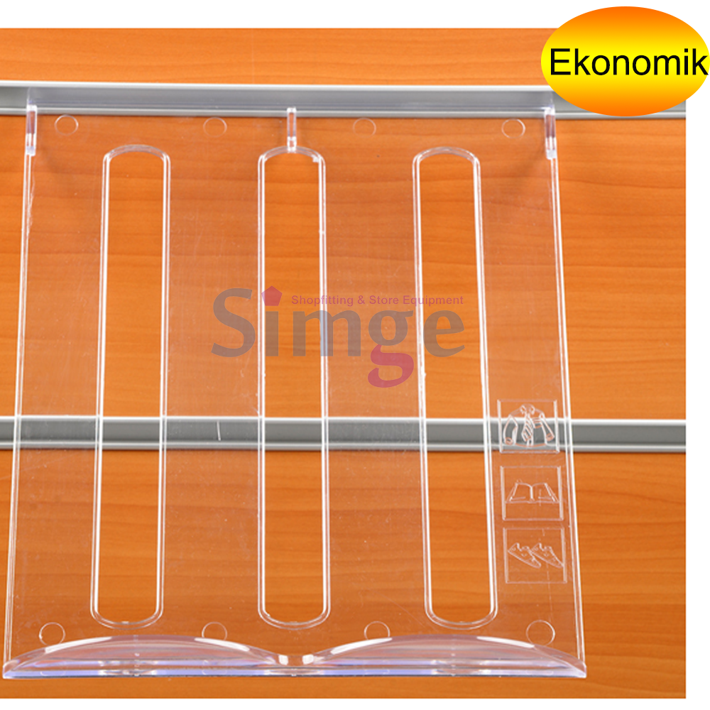 Channeled Panel Curved Shirt Holder