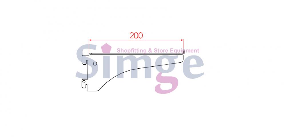 Shelf Support (left + right )