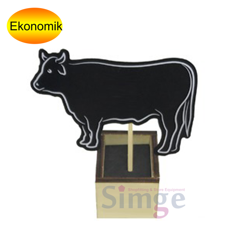 Delicatessen Section Calf Figured Price Rack, Label Holder