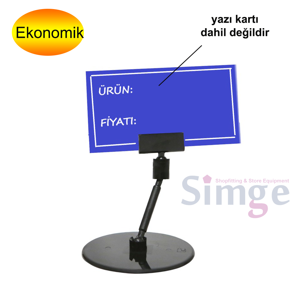Standing Label Holder