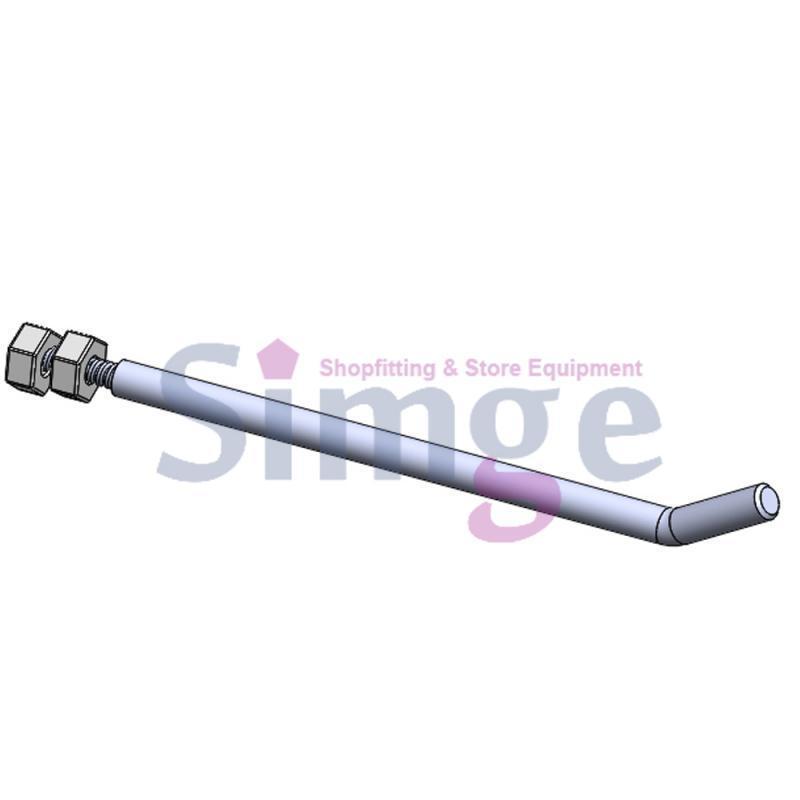 Plexiglass and Glass Stand Screw Hanger Hook