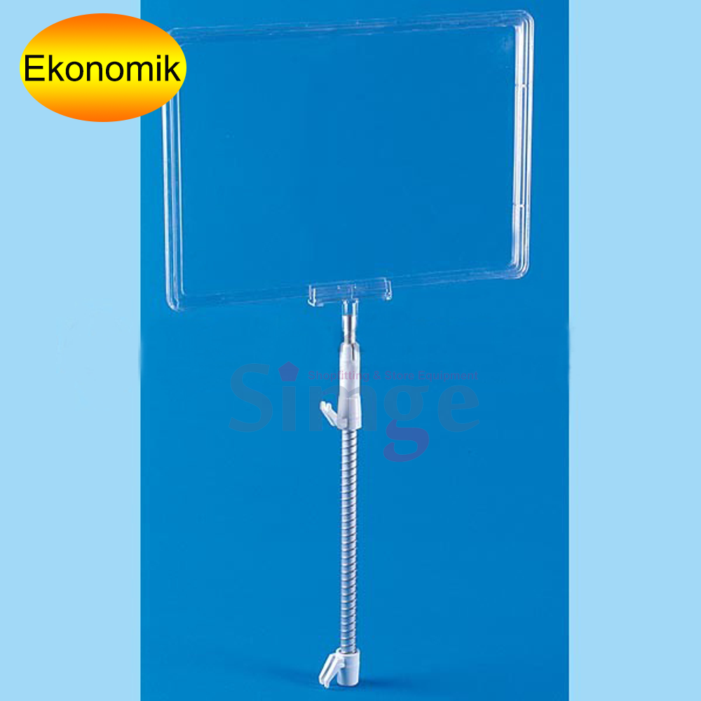 Spring Loaded Label Frame Holder