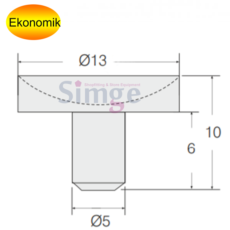 Glass Shelf Suction Cup, Glass Holder