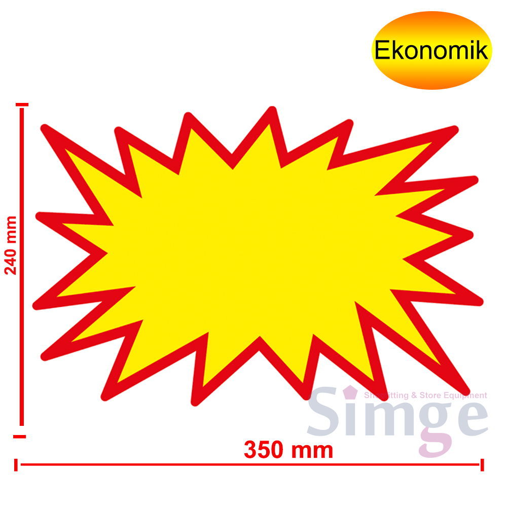 Star Label Large Size, Discount Price Label Holder