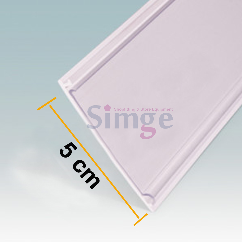Adhesive Shelf Label H.5cm