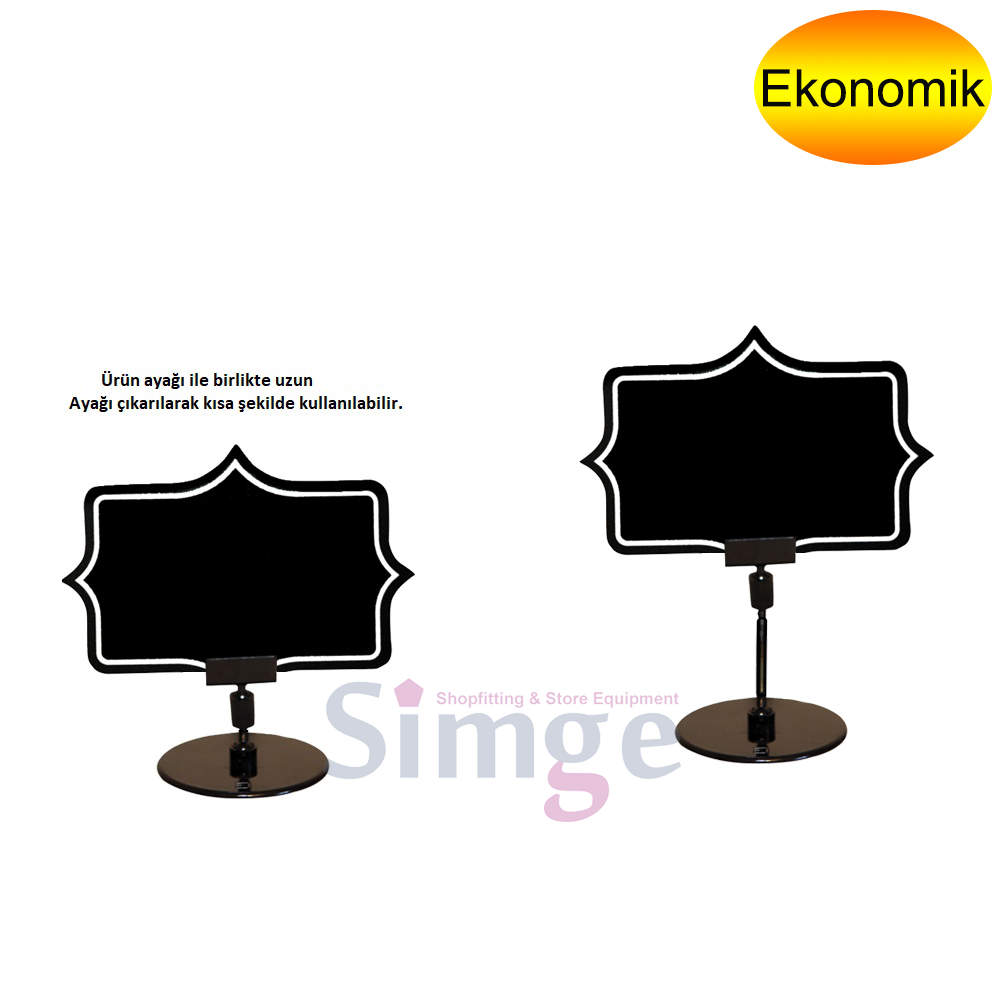 Footed Price Tag Holder Star