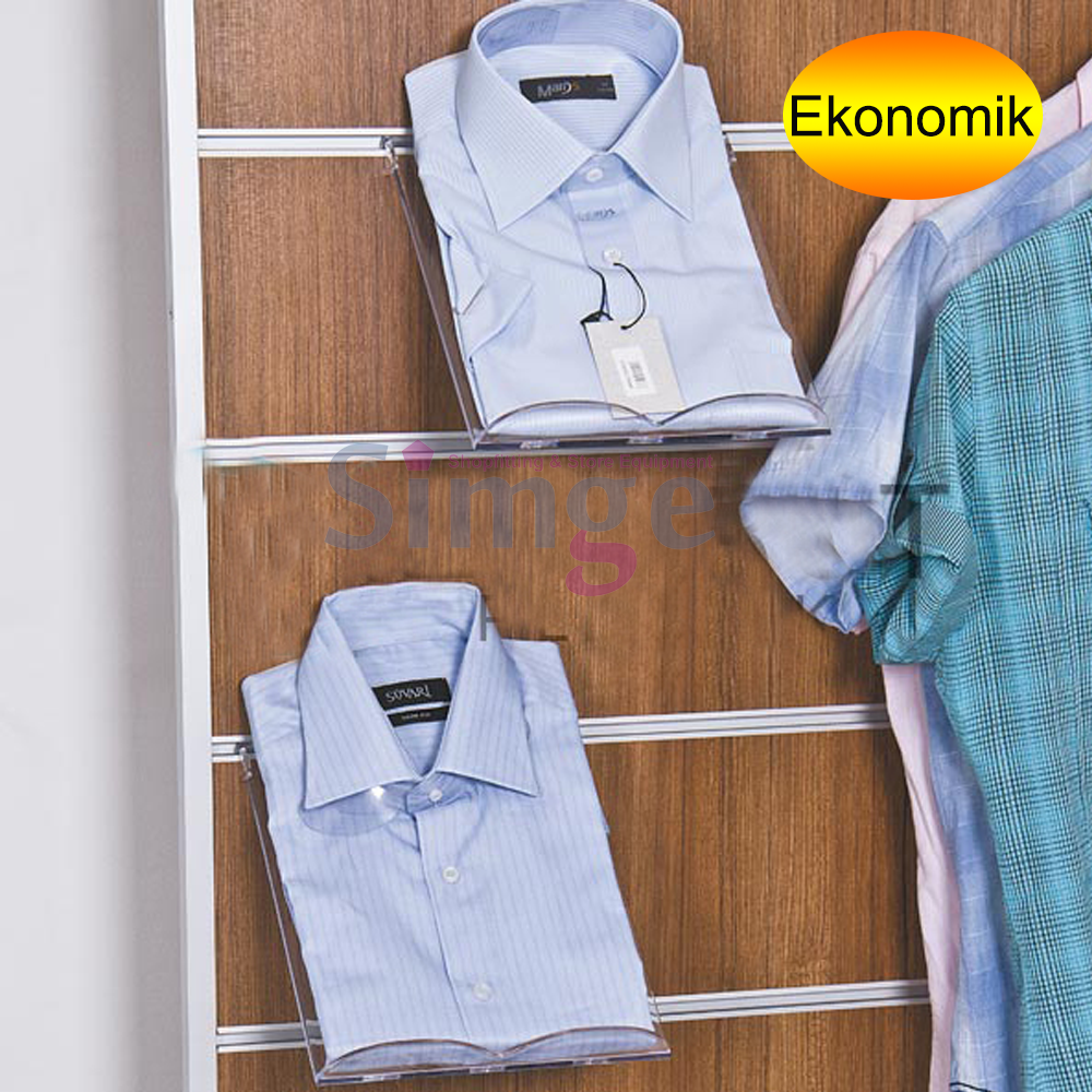 Channeled Panel Curved Shirt Holder