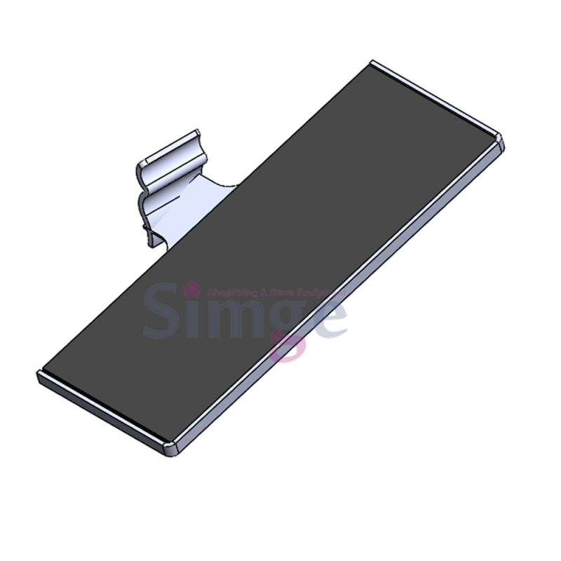 Wavy Aluminum Wall Panel Grade Shoe Holder , Shoe Rack
