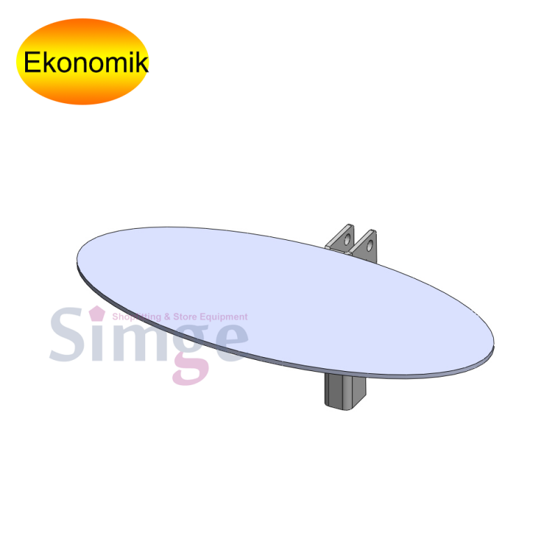 Shoe Attachment, Metal Profile Rack Post Insert