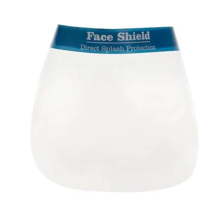 Market and In-Store Personnel Face Protective Transparent Visor, Face Shield
