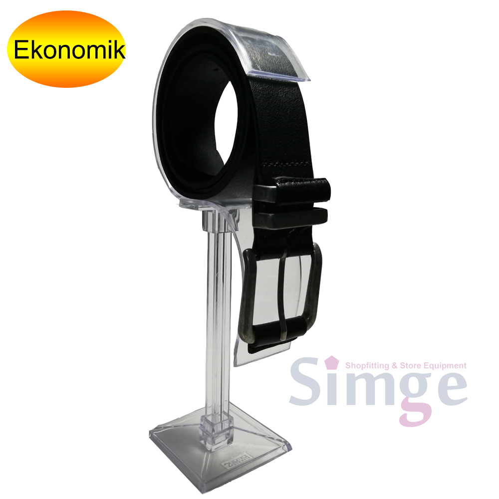 Belt Display Stand Triple Plastic