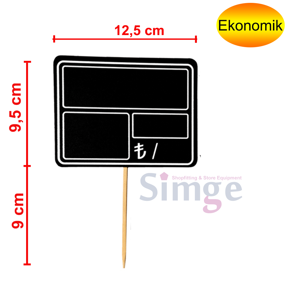 Price Square with Wooden Stud