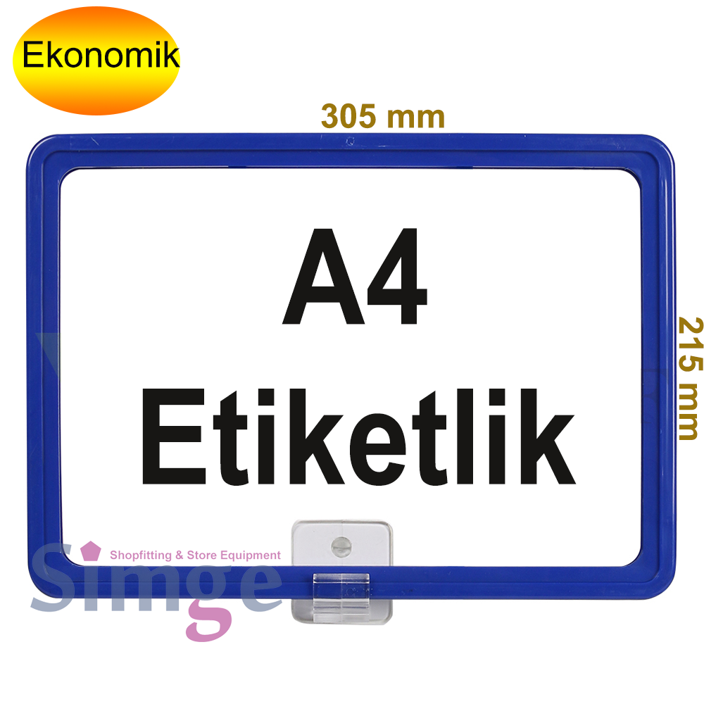 A4 Price, with Magnet Holder and Fixed on the Back