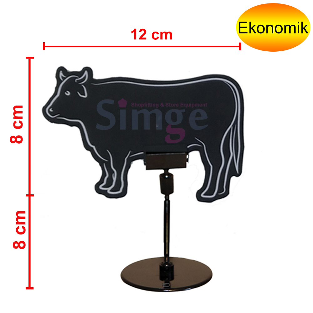 Priced Animal Figures with Foot