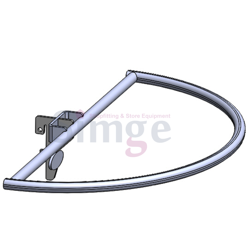 Lingerie D Type Wall Strip Hang Rail