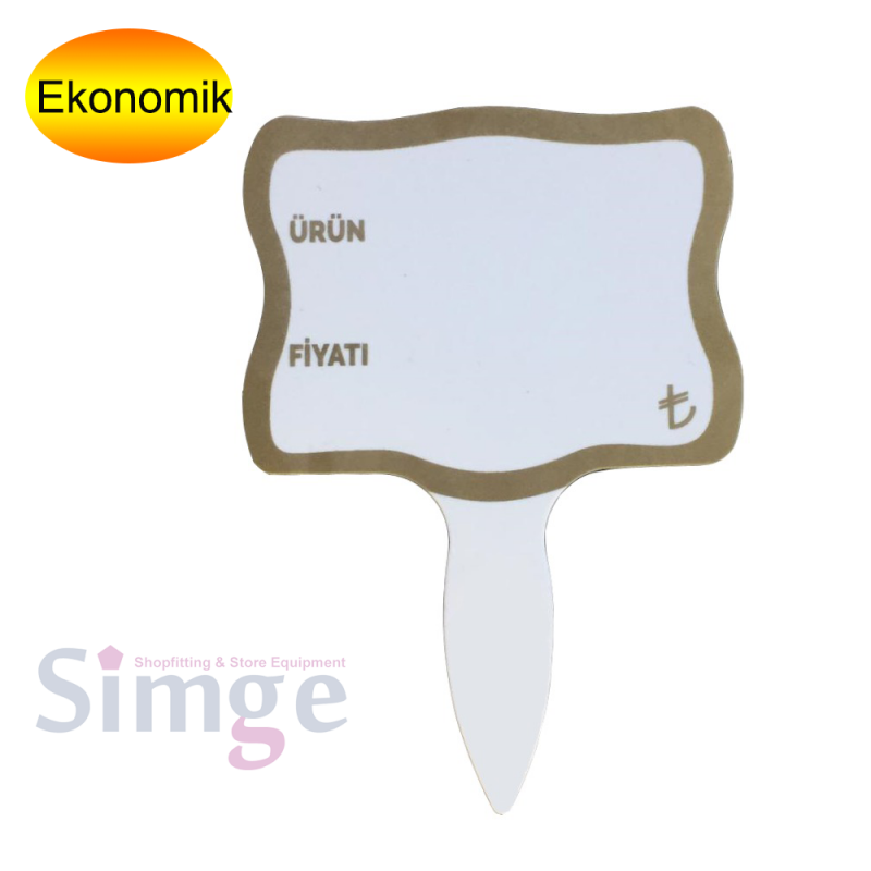 Erasable PVC Dessert Shop Spice Nuts Store Label