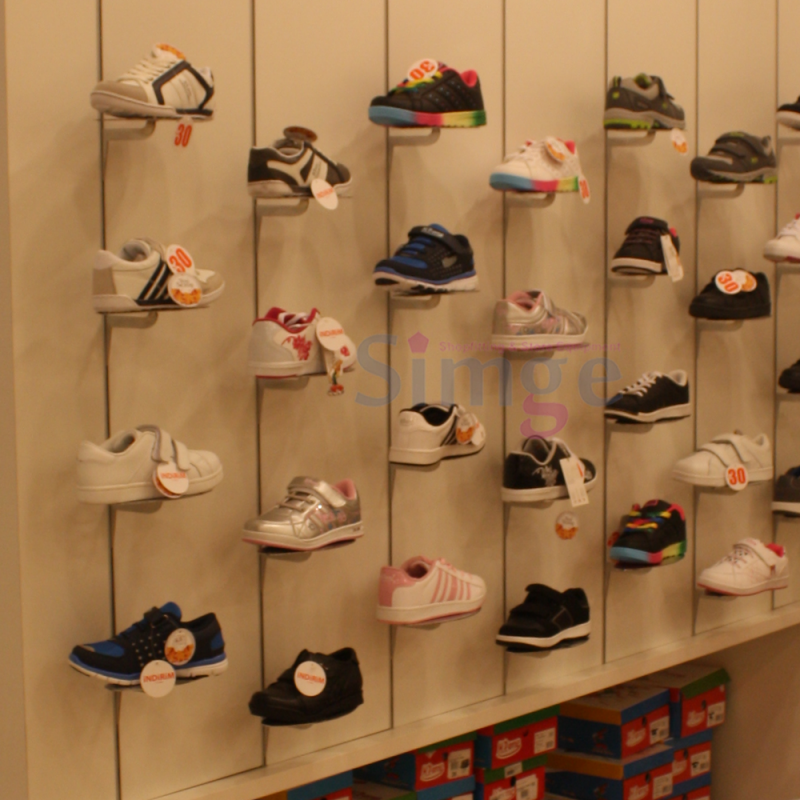 Shoe Display Rack , Shoe Display Holder Rack Handle