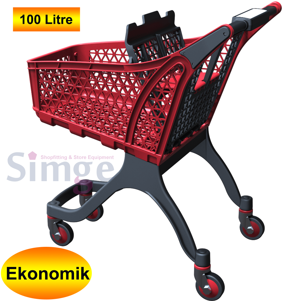 Plastic Market Cart 100 Liters