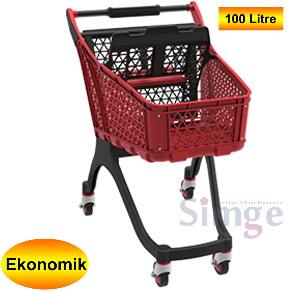 Plastic Market Cart 100 Liters