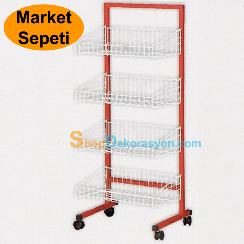  Market One Way Footed Basket